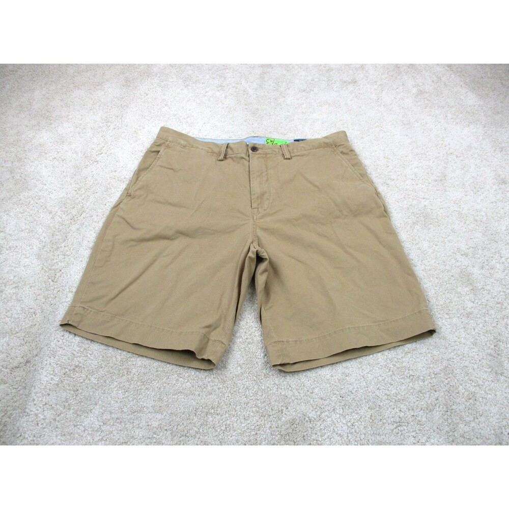 Polo Ralph Lauren Shorts Mens 36 Classic Fit Brown Stretch Cotton Twill Chino